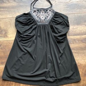 WHBM embellished cami -Size M